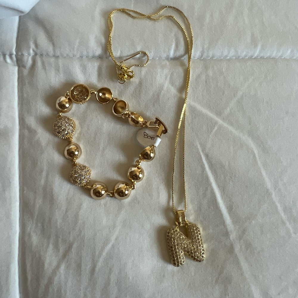 N initial necklace
